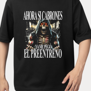 Ahora si cabrones, ya me pegó el preentreno