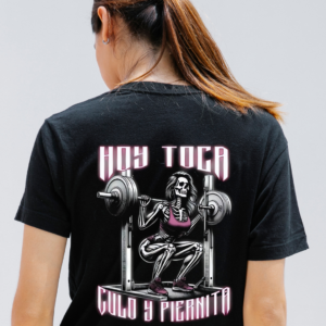 Cream and Black Minimalist T-Shirt Mockup Instagram Post (10) Hoy toca culo y piernita