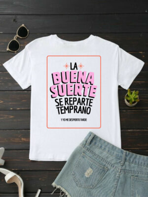 La buena suerte se reparte temprano