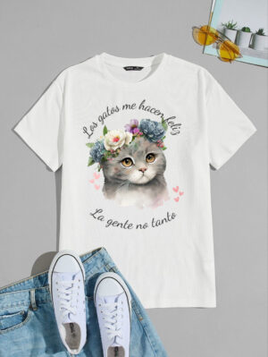 Los gatos me hacen feliz...
