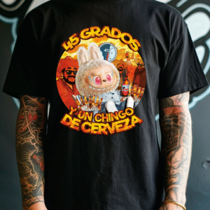 45 grados y ch*ngo de cerveza...