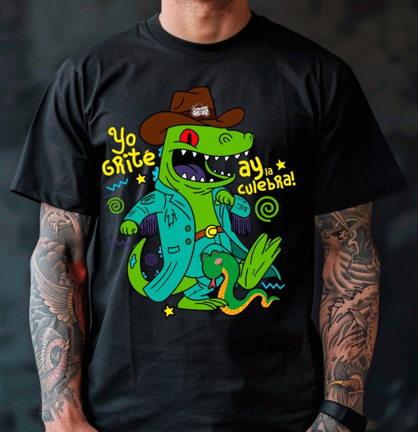 Yo grité... ay la culebra