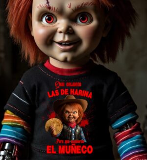 Que caliente las de harina…Chuky
