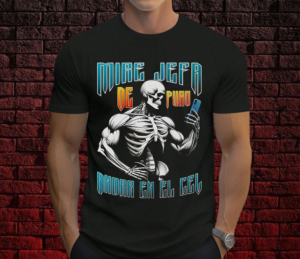 Mire jefe de puro estar en el cel