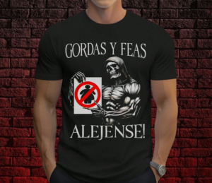 Gordas y feas alejense