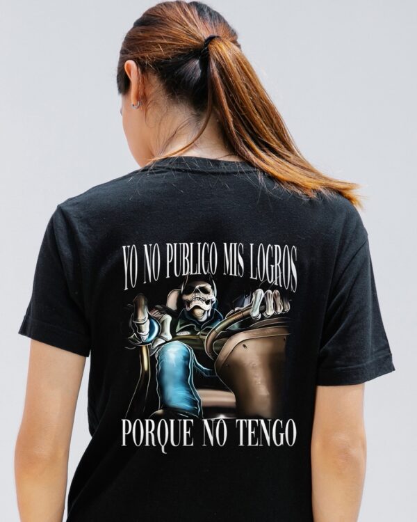 Yo no publico mis logros, porque no tengo