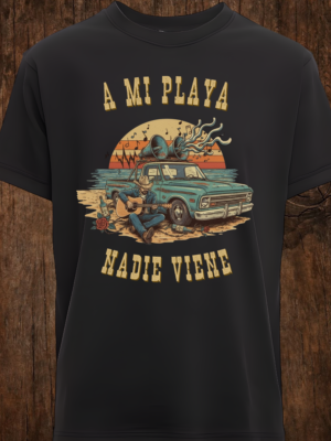 A Mi Playa Nadie Viene vintage
