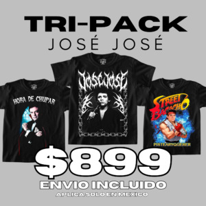 TRI-PACK JOSÉ JOSÉ EXCLUSIVO